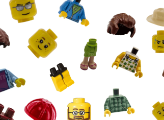 Crea tu propia minifigura LEGO® con piezas sueltas y accesorios