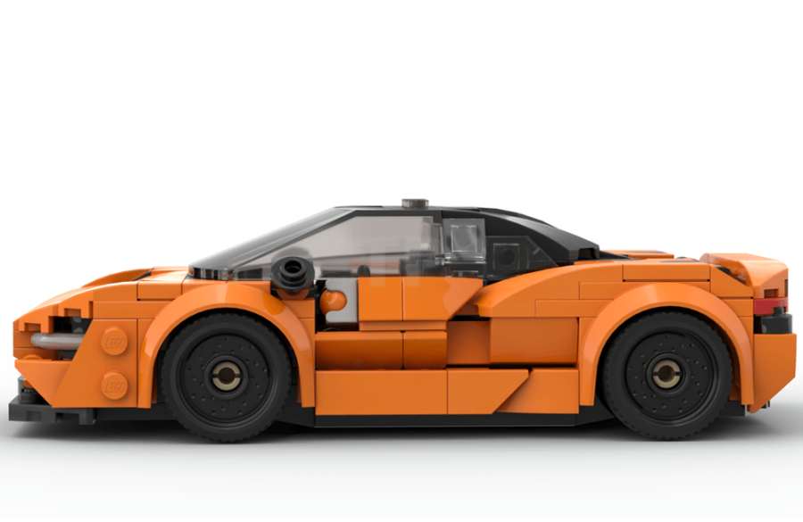 Build the McLaren 720s Moc by designer Bugzie