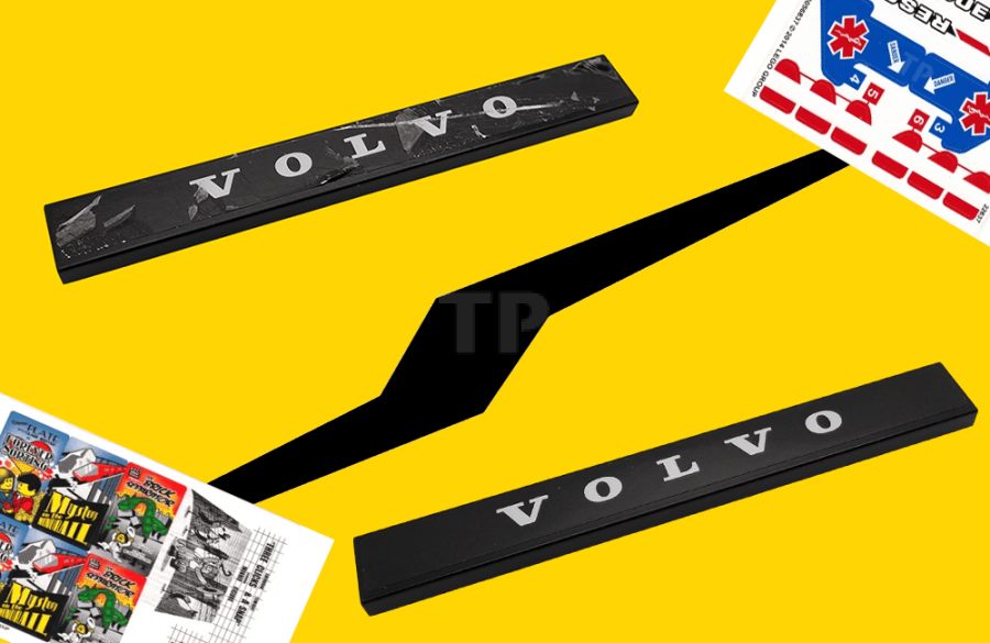 Official LEGO® stickers: give your old sets their original look again