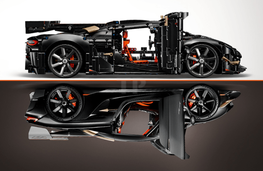Se presenta el nuevo LEGO® Technic™ Koenigsegg Sadair’s Spear Megacar 42232