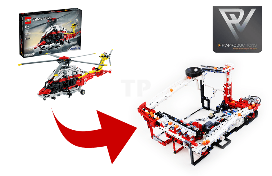Baue mit dem GBC 60 Funhouse von PV-Productions einen LEGO®-Jahrmarkt voller Action
