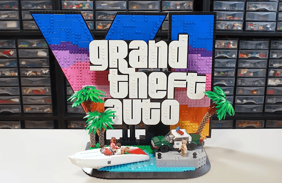 Bring GTA VI to life in an impressive LEGO® diorama