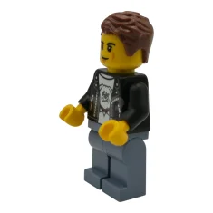LEGO Conducteur de Hot Rod - Homme, blouson de cuir noir,…