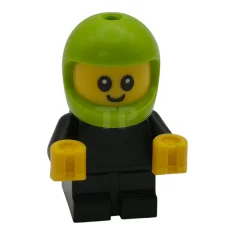 LEGO Driver Junior - Corps noir, casque vert (Game Car Racer)