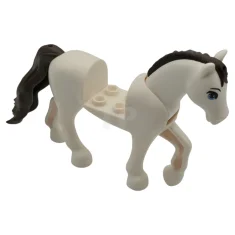 LEGO Horse, Friends Style with 2 x 2 Cutout and Movable…