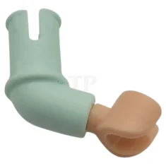 LEGO Arm with Technic Pin with Light Nougat Hand