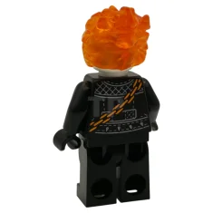 LEGO Ghost Rider, Johnathon 'Johnny' Blaze - White Head, Flaming Chain