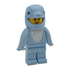 LEGO Delfin Kostümfächer, Serie 28 (nur Minifigur ohne Ständer und Zubehör)