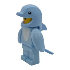 LEGO Delfin Kostümfächer, Serie 28 (nur Minifigur ohne Ständer und Zubehör)