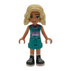 LEGO Friends Nova - Sudadera sin mangas turquesa oscuro y pantalones…