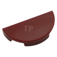 LEGO Tegel 1 x 2 Rond, Half