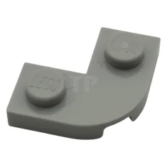 LEGO Plate 2 x 2 Round Corner with 1 x 1…