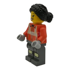 LEGO Travailleur de la construction - Femme, veste de sécurité orange…