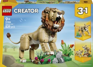 LEGO Wilde dieren: majestueuze leeuw