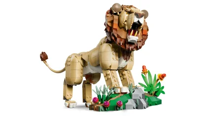 LEGO Wilde dieren: majestueuze leeuw