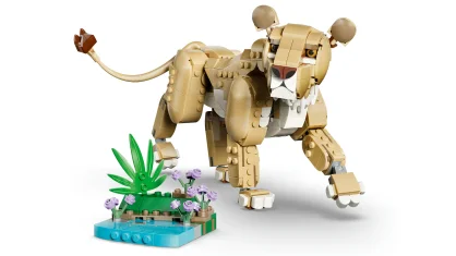 LEGO Wilde dieren: majestueuze leeuw