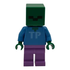 LEGO Zombie - Medium Lavender Legs