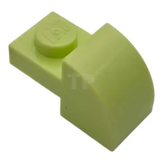 LEGO Slope, Curved 2 x 1 with Recessed Stud