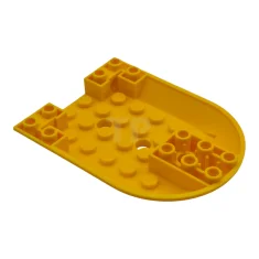 LEGO Aircraft Fuselage Forward Bottom Curved 6 x 8 with 2…