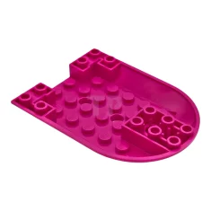 LEGO Aircraft Fuselage Forward Bottom Curved 6 x 8 with 2…