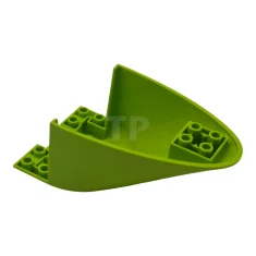 LEGO Aircraft Fuselage Aft Section Curved Bottom 6 x 10 with…