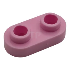 LEGO Piastra 1 x 2 arrotondata con borchie aperte