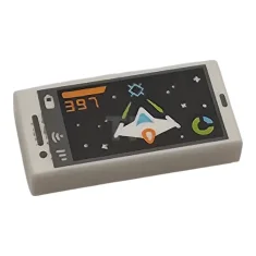 LEGO Tile 1 x 2 with Cell Phone / Smartphone Space…