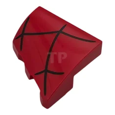 LEGO Wedge 2 x 2 x 2/3 Right with Black Spider…