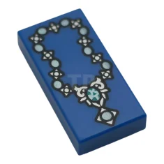 LEGO Collar con diseño de baldosas de 1 x 2 y…