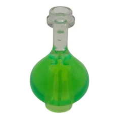 LEGO Minifigure, Utensil Bottle, Florence Flask with Molded Trans-Bright Green Fluid…