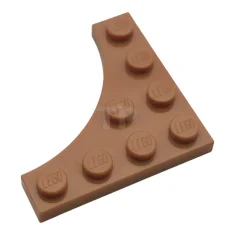 LEGO Platte 4 x 4 mit gebogenem Ausschnitt