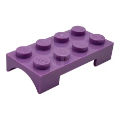 LEGO Plate 2 x 4 x 2/3 with Cut Outs (Mudguard)
