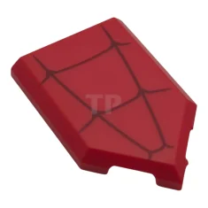 LEGO Tile 2 x 3 Pentagonal with Spider Web Pattern
