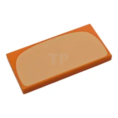 LEGO Tile 2 x 4 with Curved Panel Pattern (Stomach)
