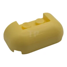 LEGO Brick 2 x 4 Round Corner with Recessed Studs