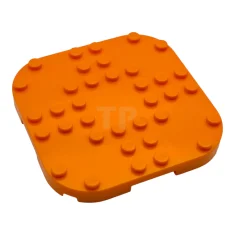 LEGO Plaque 8 x 8 x 2/3 avec coins arrondis