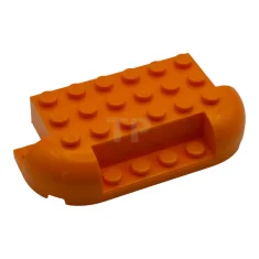 LEGO Stein 4 x 8 x 1 1/3, gebogene Ecken mit…