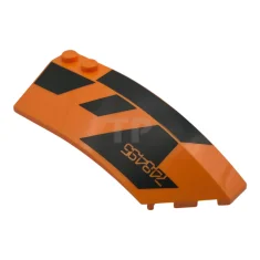 LEGO Wedge 8 x 3 x 2 Open Right with Black…