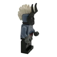 LEGO Oni-Krieger – sandblauer Oberkörper, schwarze Beine