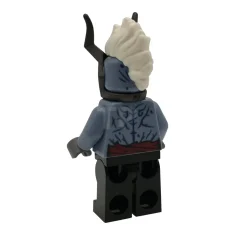 LEGO Oni-Krieger – sandblauer Oberkörper, schwarze Beine