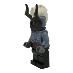 LEGO Oni-Krieger – sandblauer Oberkörper, schwarze Beine