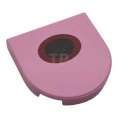LEGO Tegel, rond, 2 x 2, halve cirkel, verlengd, met zwarte…