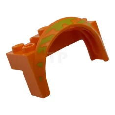 LEGO Vehicle, Mudguard 4 x 2 1/2 x 2 with Arch…
