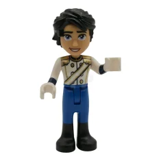 LEGO Principe Eric - Abbronzato medio, divisa con spalline dorate, pantaloni…