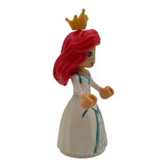 LEGO Ariel - Umana, carnagione media, abito bianco, diadema color oro…