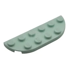 LEGO Plate 2 x 6 Round Corner Double