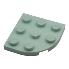 LEGO Placa 3 x 3 Esquina redonda