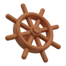 LEGO Boat Ship's Wheel with Slotted Pin