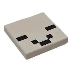 LEGO Tile, Modified 2 x 2 Inverted with Black Squares and…