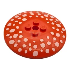 LEGO Dish 6 x 6 Inverted (Radar) - Solid Studs with…